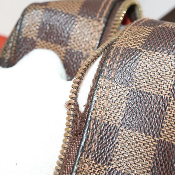 LOUIS VUITTON Damier Ebene Naviglio Shoulder Bag N45255 LV Auth BA4424 - Picture 9 of 16